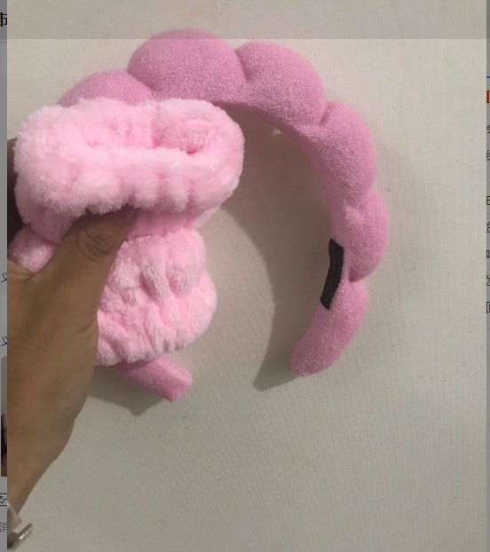 Headband & Wrist Strap to Wash Face - COZYMAZE