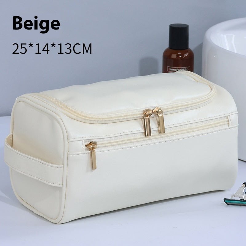 Large Capacity Waterproof Cosmetic Bag - COZYMAZE