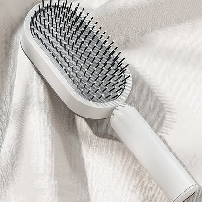 Self Cleaning Hairbrush - COZYMAZE